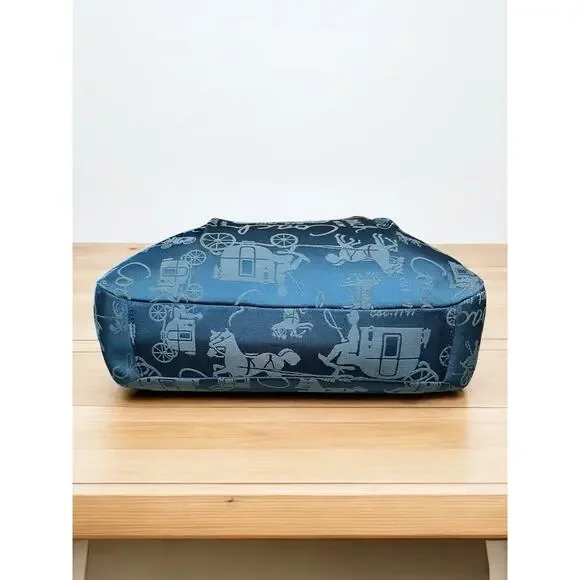 Y2K Coach F15157 Gallery Horse & Carriage Tote & Turnlock Checkbook Wallet - Picture 5 of 16